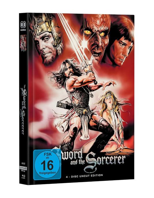 Talon im Kampf gegen das Imperium (The Sword and the Sorcerer) | Cover D - wattiertes Mediabook - Uncut - fanpush - media