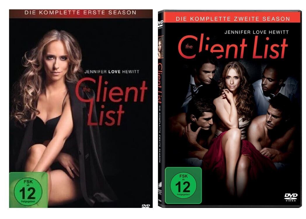 The Client List - Staffel 1 und Staffel 2 - 7 DVD's - fanpush - media